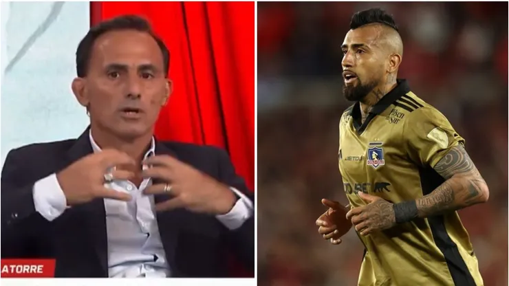 El ex futbolista argentino tuvo duras palabras contra Arturo Vidal
