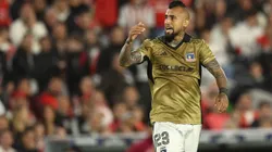 Davoo Xeneize respaldó a Arturo Vidal tras los insultos que recibió por parte de la fanaticada de River (Foto: Alejandro Pagni/Photosport)