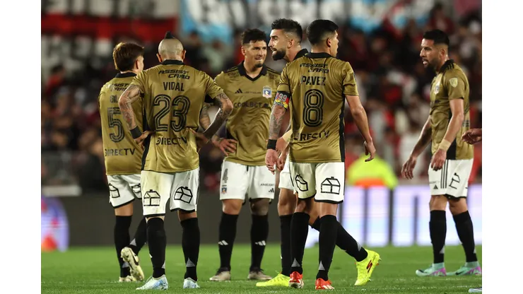 Colo Colo no puede ante River Plate en el estadio Monumental de Buenos Aires. (Foto: Photosport).