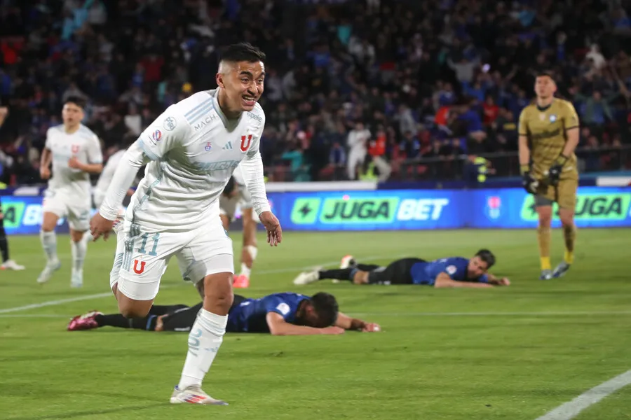 Guerra le dio el triunfo a la U | Foto: Photosport