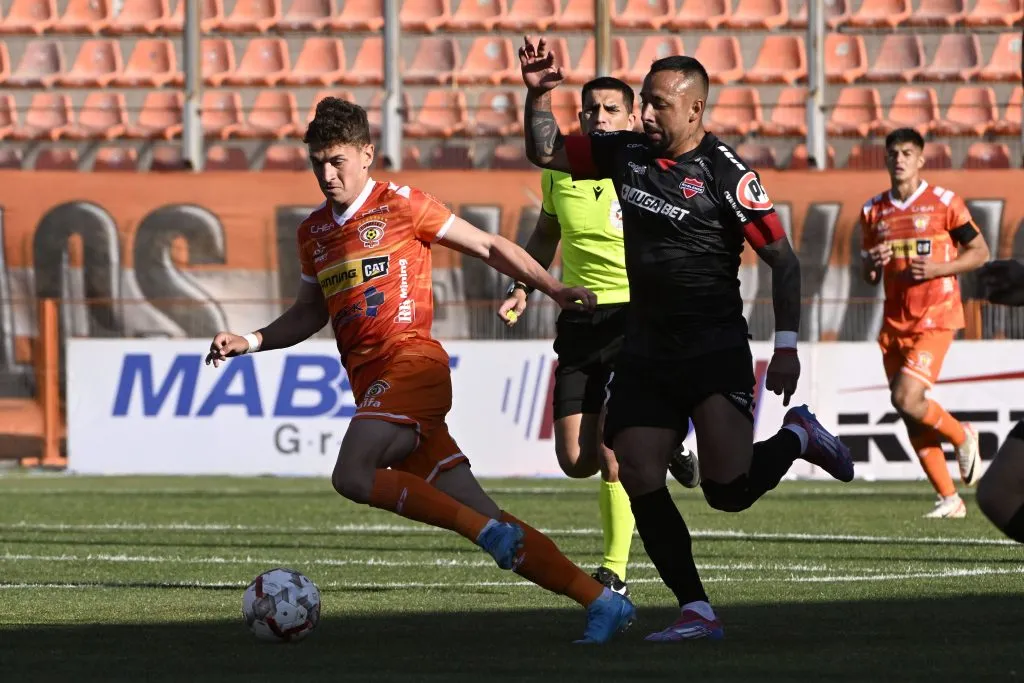 Cobreloa fue derrotado por Ñublense. (Foto: Photosport)