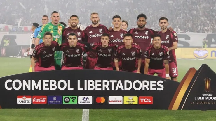 La formación de River Plate para recibir a Colo Colo en Argentina