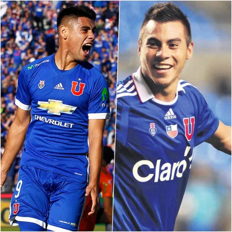 Mora o Vargas. Según el periodista, entre uno de ellos saldrá el futuro “9” azul (Photosport/Archivo)