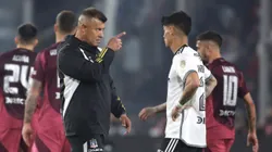 Jorge Almirón saca pecho con Colo Colo en Argentina. (Foto: Jonnathan Oyarzún/Photosport)