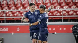 Rodrigo Echeverría anotó para Huracán en Argentina