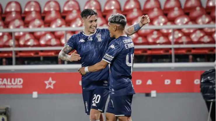 Rodrigo Echeverría anotó para Huracán en Argentina