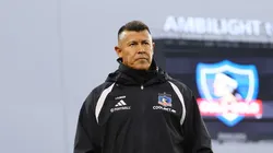 Jorge Almirón anticipó el partido contra Colo Colo.