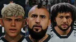 Así es la apariencia de los jugadores de Colo Colo en el FC25. (Foto: Captura)