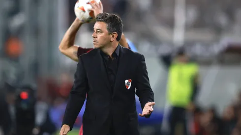Marcelo Gallardo prepara un equipo alternativo para el superclásico del fútbol argentino: (Foto: Photosport)