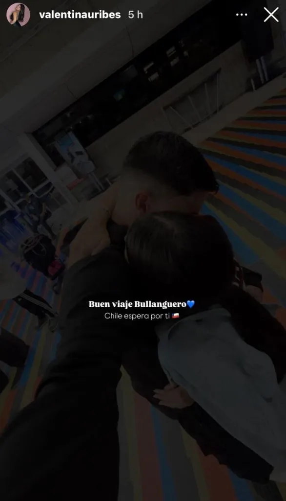 La publicación de la novia de Tamayo (Instagram)