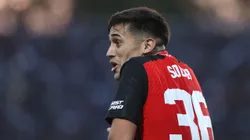 Pablo Solari no juega desde hace un mes en River Plate. (Foto: Daniel Jayo/Getty Images)