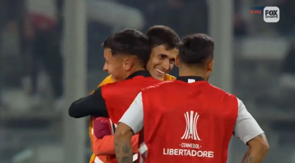 Pablo Solari se reencontró con varios de sus excompañeros de Colo Colo.