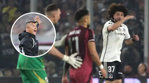 Jorge Almirón reaccionó a la expulsión de Maximiliano Falcón y Paulo Díaz