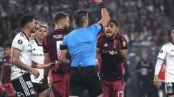 Paulo Díaz se muestra arrepentido tras ser expulsado ante Colo Colo (Foto: Jonnathan Oyarzun/Photosport)