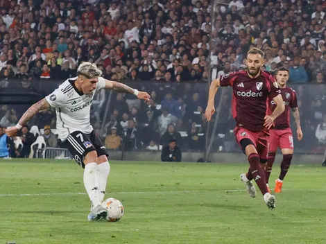 Carlos Palacios le da vida a Colo Colo en la Libertadores