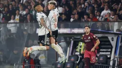 Carlos Palacios puso el pase de la igualdad para Colo Colo ante River Plate