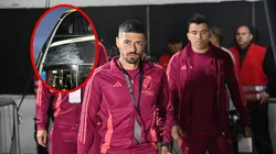 Prensa argentina reporta piedrazos al bus de River Plate