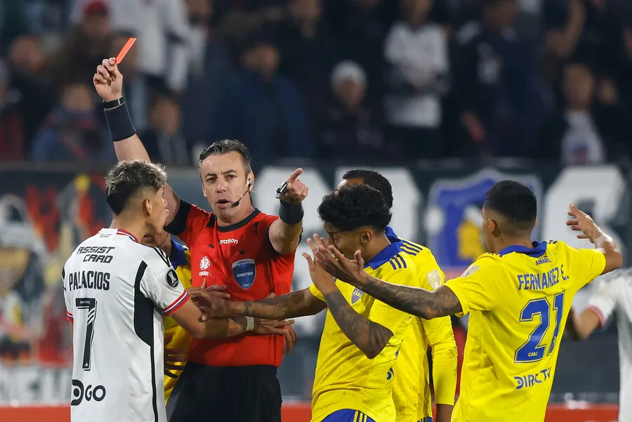 Claus expulsó a Palacios en el 2023 | Foto: Photosport