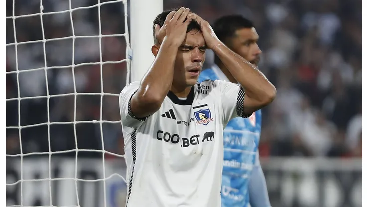 Vicente Pizarro se pierde el partido de Colo Colo vs. River por la Copa Libertadores.