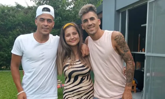 Brian Fernández junto su hermano Leandro Fernández | FOTO: Instagram