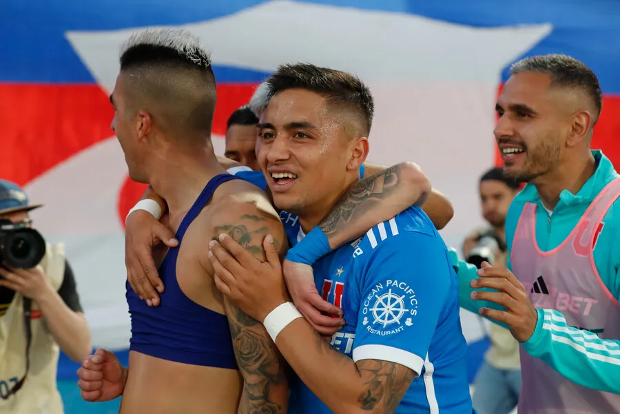 La U se quedó con los tres puntos ante Palestino. | Foto: Photosport