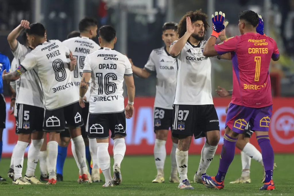Colo Colo se mide ante River Plate por los cuartos de final de la Copa Libertadores. (Foto: Photosport)