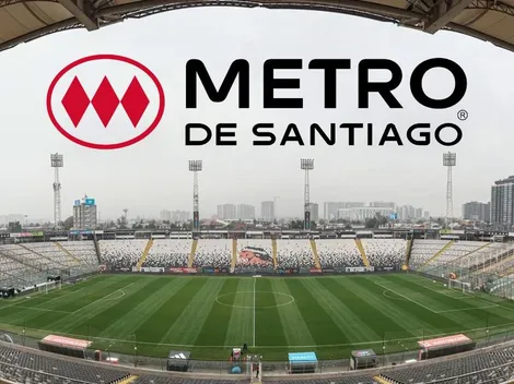Metro anuncia extensión horaria para el Colo Colo vs River Plate