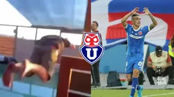 Un acérrimo hincha de la U se robó las miradas en redes sociales.