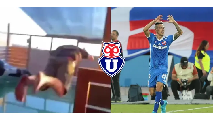 Un acérrimo hincha de la U se robó las miradas en redes sociales.