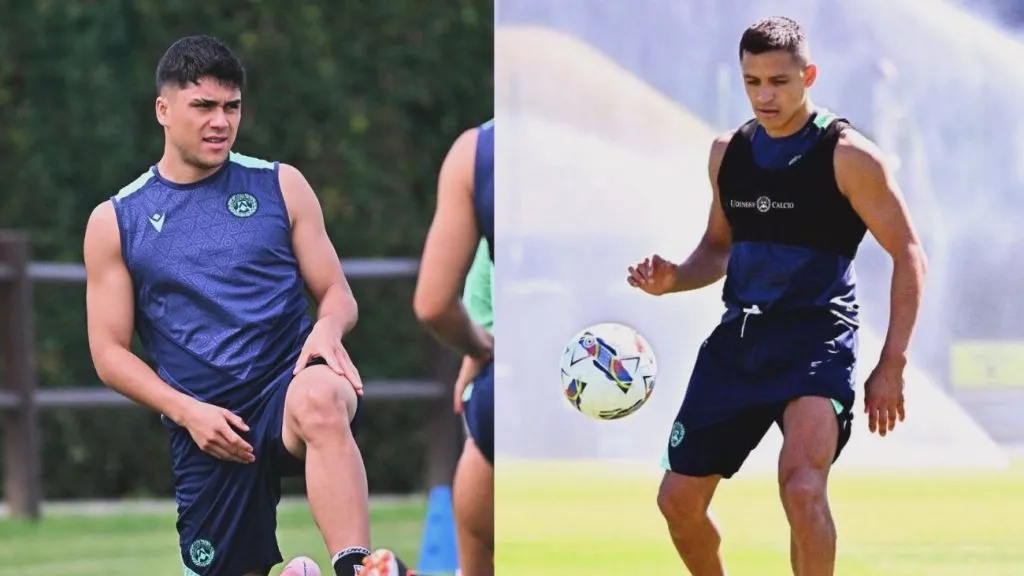 Damián Pizarro y Alexis Sánchez aguardan por su oportunidad en el Udinese