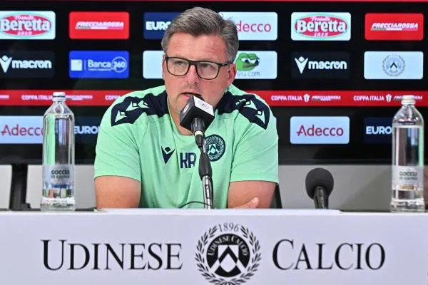 Kosta Runjaic, director técnico del Udinese.