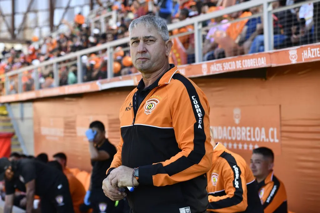 Dalcio Giovagnoli asimió en Cobreloa para la segunda rueda y hasta el momento ha dirigido 9 partidos por el Campeonato Nacional: 3 triunfos, 1 empate y 5 derrotas. (Foto: Pedro Tapia/Photosport)
