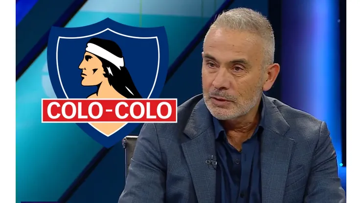 Juvenal Olmos no aprueba la formación que trabaja Colo Colo. (Foto: Photosport)