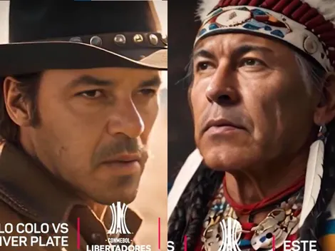 A lo far west: publicidad Argentina calienta la previa del Colo Colo vs River