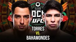 Horarios y cartelera para ver a La Jaula Bahamondes en el UFC 306