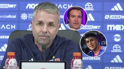 El adiestrador azul se refirió a este polémico tema en conferencia de prensa.