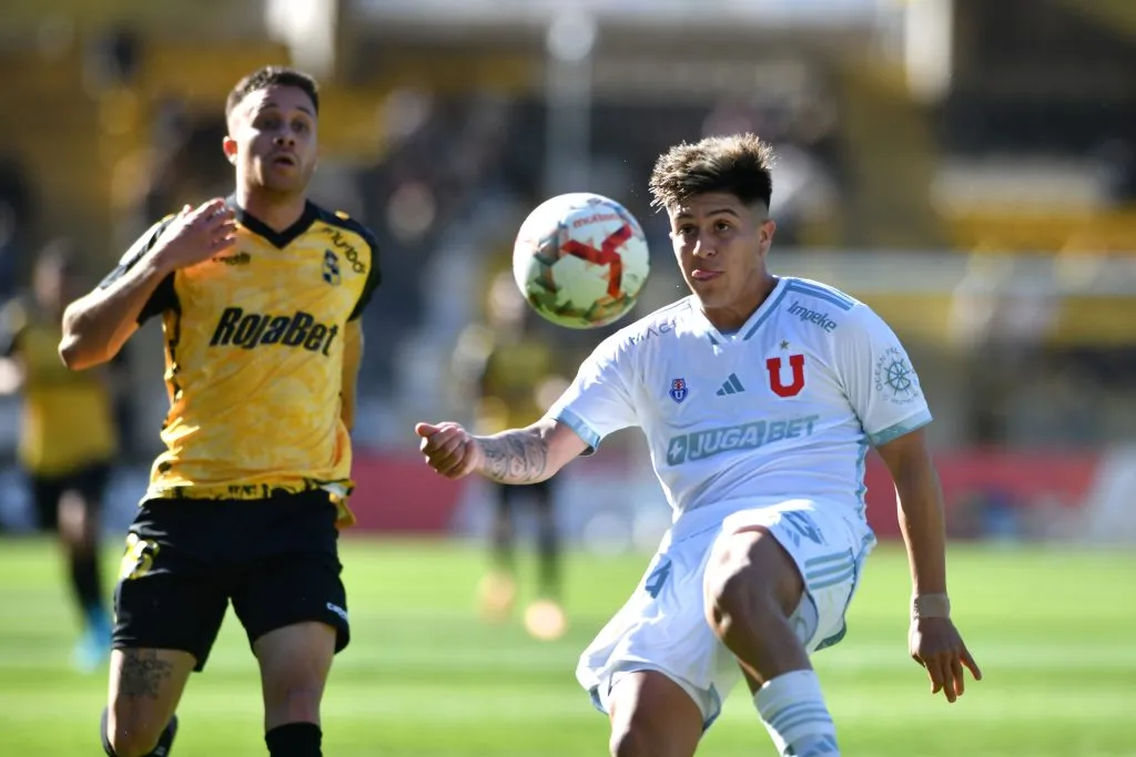 La U y Morales se enfocan en el vital duelo ante Palestino | FOTO: Alejandro Pizarro Ubilla/Photosport