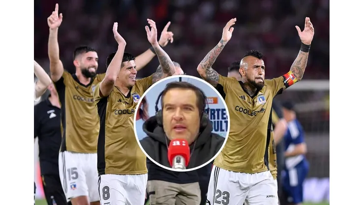Cristián Caamaño ilusiona a Colo Colo ante River Plate. (Foto: Getty Images)
