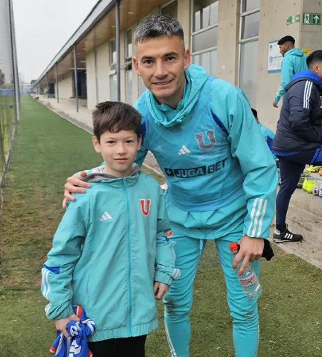 Bautista Rojas es hincha reconocido de Universidad de Chile | FOTO: Instagram