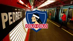 Colo Colo logró extender el horario de la Línea 5 del Metro para el partido contra River Plate.