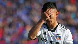Vicente Pizarro estará fuera por varias semanas en Colo Colo. (Foto: Jonnathan Oyarzún/Photosport)