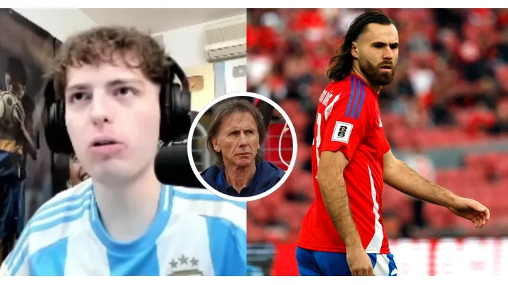 El streamer argentino quedó impactado con el cambio de Ben Brereton.