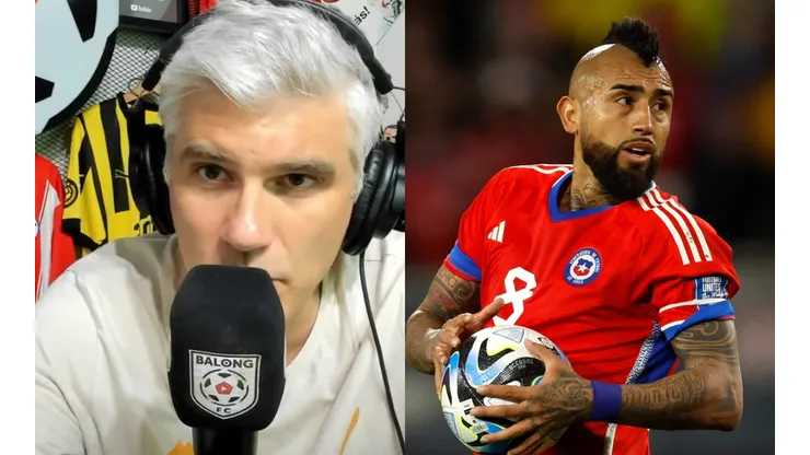 Manuel de Tezanos por ahora prefiere no responderle a Arturo Vidal. (Foto: Balong | Photosport)