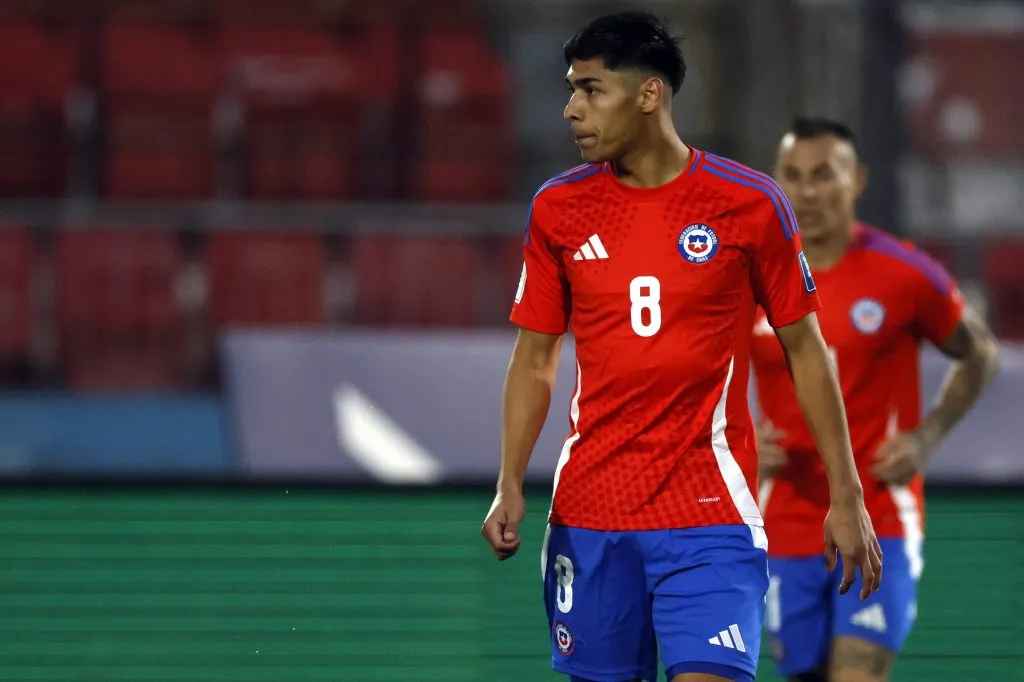 Darío Osorio fue titular en los partidos de la Selección Chilena ante Argentina y Bolivia. (Foto: Photosport)
