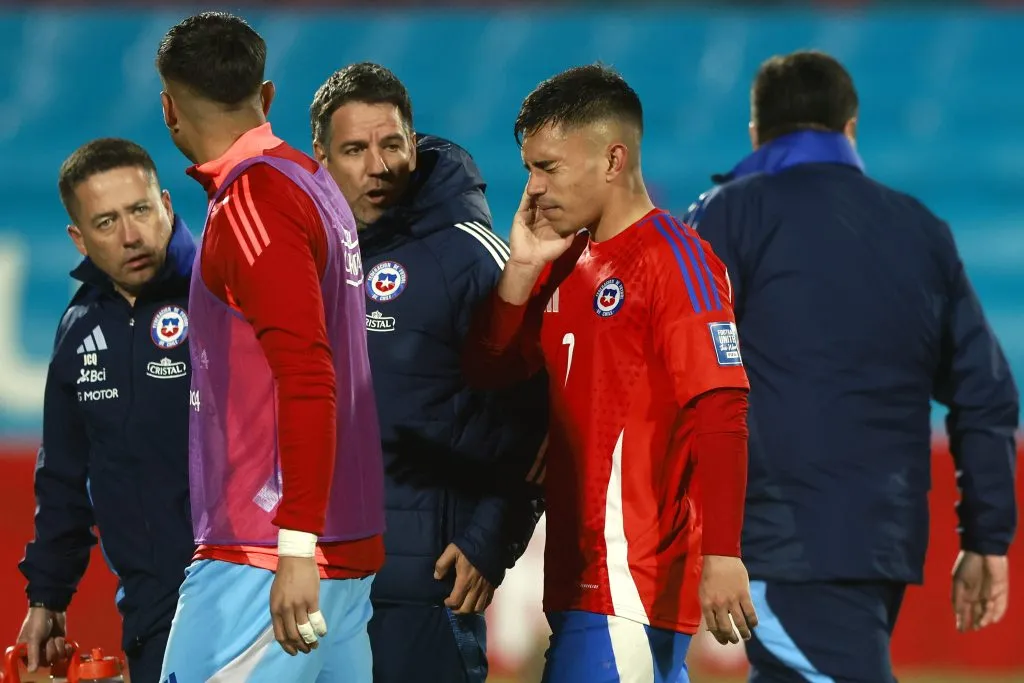 Vicente Pizarro se perderá la llave de Colo Colo vs River Plate. (Foto: Felipe Zanca/Photosport)