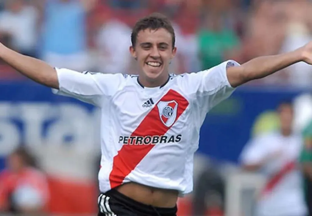 Diego Buonanotte se formó y debutó en River Plate.