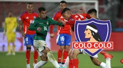 Futbol, Chile vs Bolivia. Primera rueda, clasificatorias al Mundial 2026. El jugador de la seleccion chilena Vicente Pizarro, derecha, disputa el balon con Robson Matheus de Bolivia durante el partido de la primera rueda de las eliminatorias al mundial de 2026 en el estadio Nacional de Santiago, Chile. 10/09/2024 Jonnathan Oyarzun/Photosport Football, Chile vs Bolivia. World Cup 2026 qualifiers. Chile's player Vicente Pizarro, right, vies for the ball against Robson Matheus of Bolivia during a 2026 World Cup qualifier match at the National stadium in Santiago, Chile. 10/09/2024 Jonnathan Oyarzun/Photosport