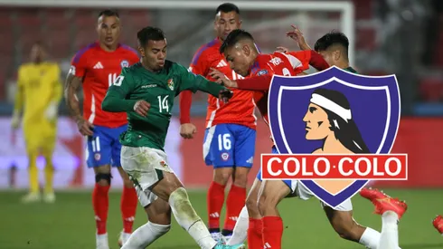Futbol, Chile vs Bolivia. Primera rueda, clasificatorias al Mundial 2026. El jugador de la seleccion chilena Vicente Pizarro, derecha, disputa el balon con Robson Matheus de Bolivia durante el partido de la primera rueda de las eliminatorias al mundial de 2026 en el estadio Nacional de Santiago, Chile. 10/09/2024 Jonnathan Oyarzun/Photosport Football, Chile vs Bolivia. World Cup 2026 qualifiers. Chile's player Vicente Pizarro, right, vies for the ball against Robson Matheus of Bolivia during a 2026 World Cup qualifier match at the National stadium in Santiago, Chile. 10/09/2024 Jonnathan Oyarzun/Photosport