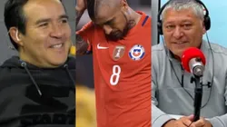 El "King" recibió irónicas frases por parte de Yáñez y Caamaño