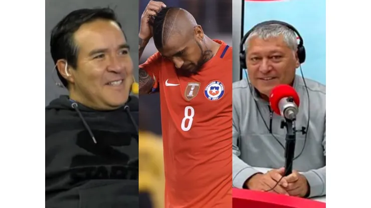 El "King" recibió irónicas frases por parte de Yáñez y Caamaño